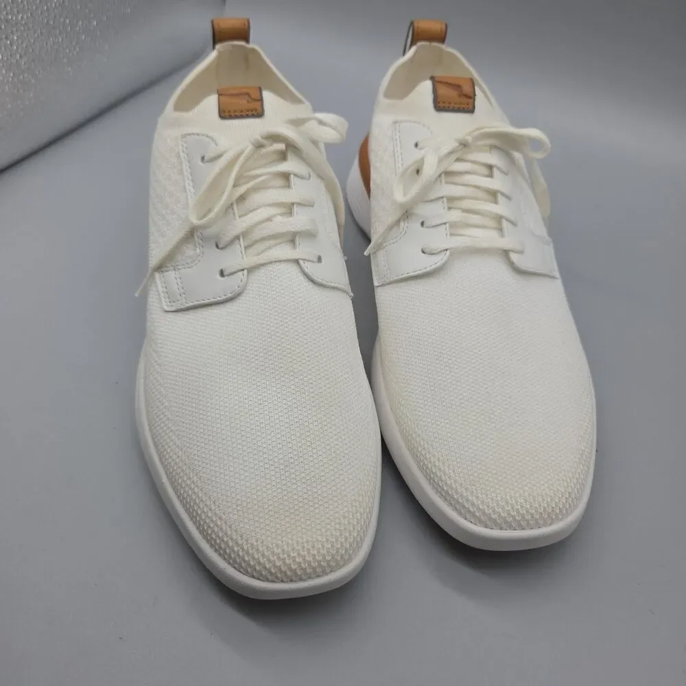 Wolf and Shepherd Swiftknit Derby Mens lightweight white mesh shoes  size 8 NEW